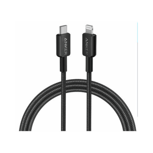 Anker 322 PowerLine USB C to Lightning Cable 6ft 60W Cable A81B6