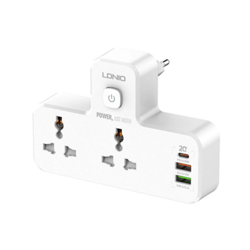 LDNIO 20W 3-Port USB Charger Extension SC2311