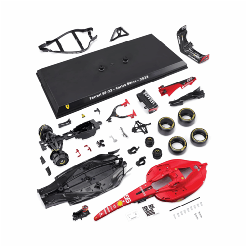 Bburago Ferrari SF23 Formula 1 1:24 Kit (2023) #55 Carlos Sainz