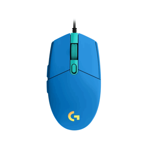 Logitech G203 LIGHTSYNC RGB 6 Button Gaming Mouse (Blue)