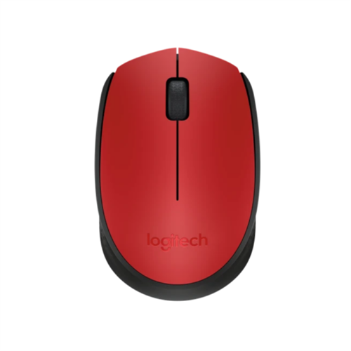 Logitech M171 Wireless Mouse (Red)