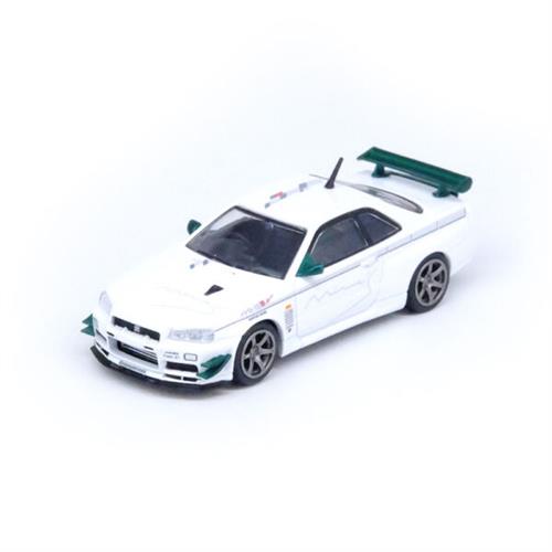 INNO64 Nissan Skyline GT-R (R34) V-Spec Tuned by "Mine's" White IN64-R34VS-MINES