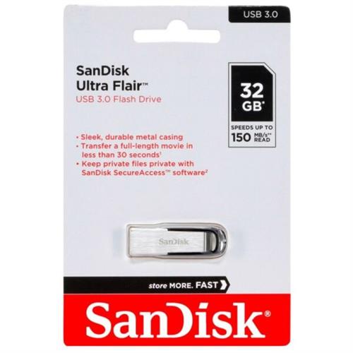 SanDisk 32GB Ultra Flair USB3.0 Flash Drive
