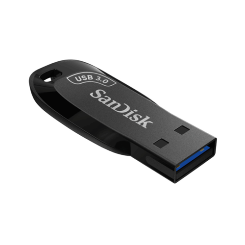 SanDisk Ultra Shift USB 3.2 Gen 1 Flash Drive - 128GB (Black)