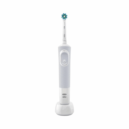 Oral-B Vitality 100 Crossaction Rechargeable Electric Toothbrush (White)