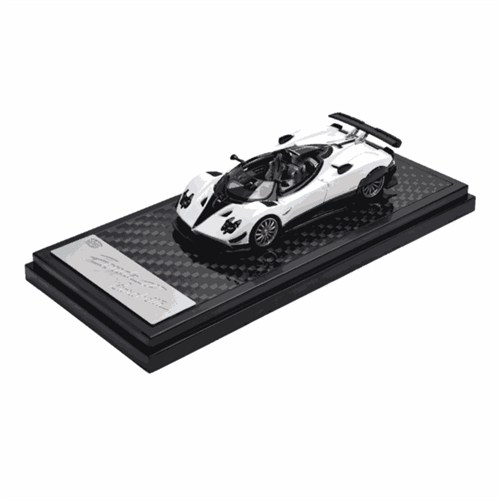 LCD 1/64 Pagani Zonda HP Barchetta (White color)
