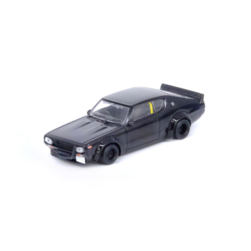 INNO64 Nissan Skyline 2000 GT-R (Kpgc110) Lb Works "KenMeri" Black IN64-KPGC110-LBBLA