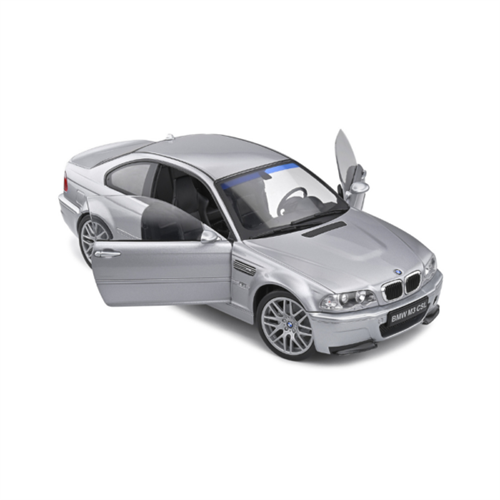 Solido BMW E46 CSL Coupe 2003 (Silver Grey) S1806503