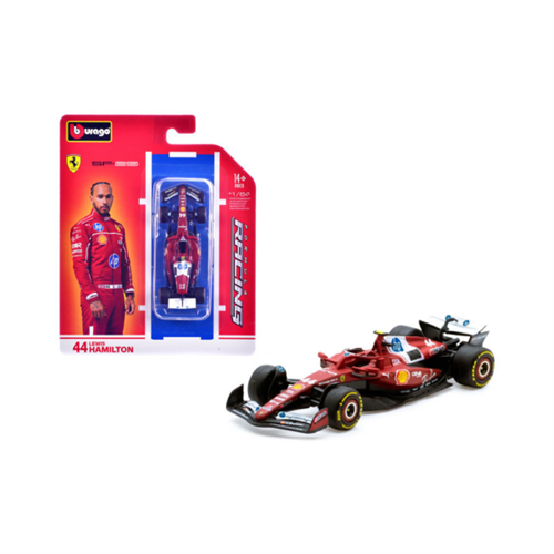 Bburago1/64 Model Car Scuderia Ferrari SF-25 #44 Lewis Hamilton 18-56801
