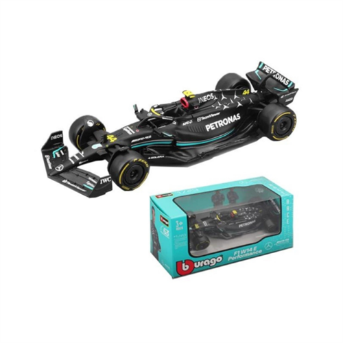 Bburago 1/43 F1 Model Car Mercedes-AMG Petronas 2023 W14 E-Performance #44 Lewis Hamilton 1838080