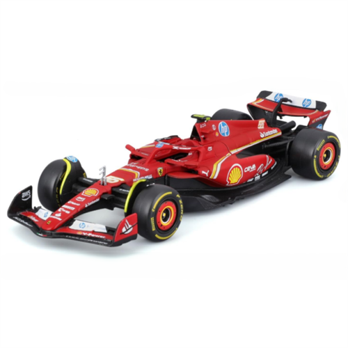 Bburago 1/43 F1 Model Car Scuderia Ferrari 2024 SF-24 #55 Carlos Sainz 18-36844