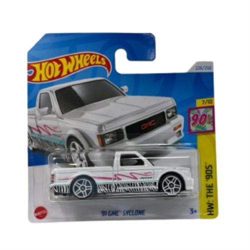 Hot Wheels '91 GMC Syclone (White)