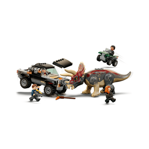 Lego Jurassic World Triceratops Pickup Truck Ambush 76950