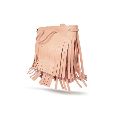 PINK FRINGE BAG