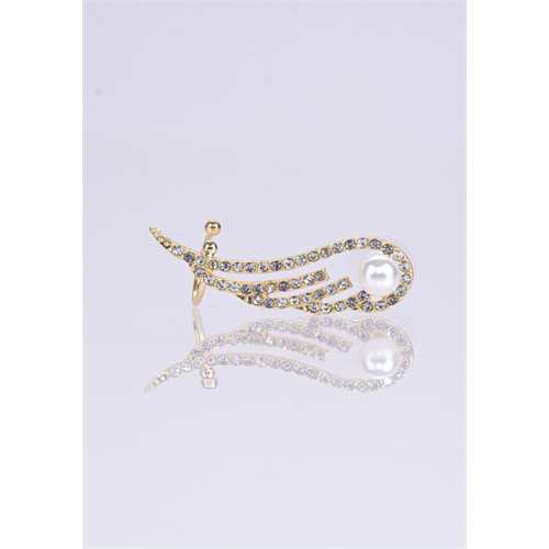 1PC PEARL WING EARRING