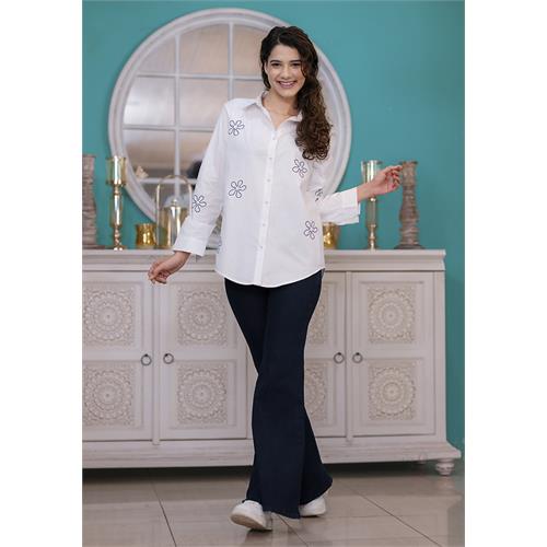 NORINE EMBORIDARY SHIRT