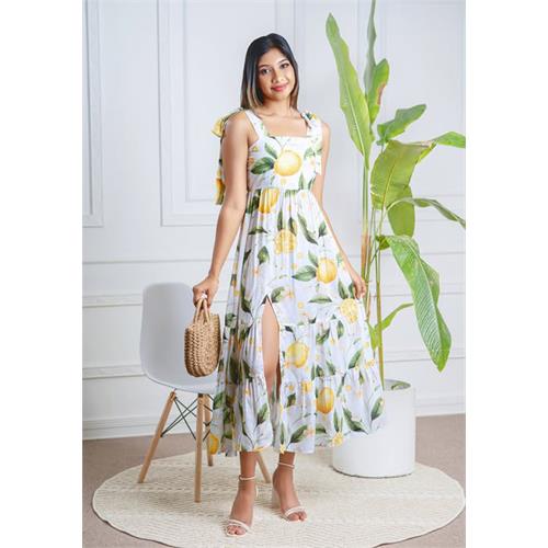 GEORGIA LEMON DRESS