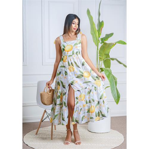GEORGIA LEMON DRESS