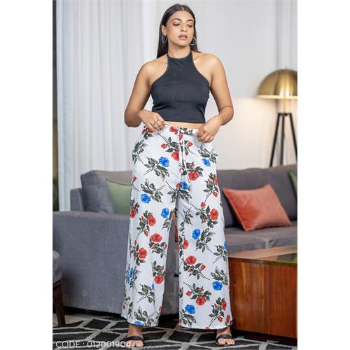 AMAYA PRINTED BELL PANT