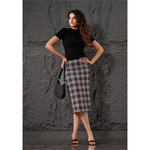 ANIKA TIGHT MIDI SKIRT