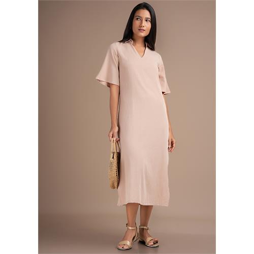 ARLINDA BEIGE DRESS