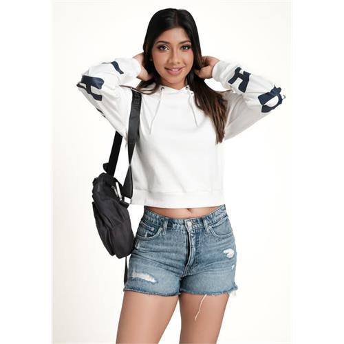 ARUGAMBAY WHITE HOODIE