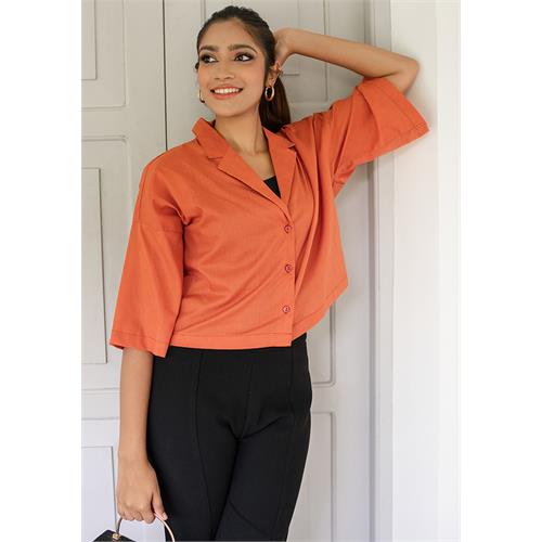 AVANTI COMFY BRICK SHIRT BLOUSE