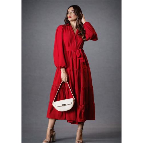 CEFALO CHIC RED DRESS