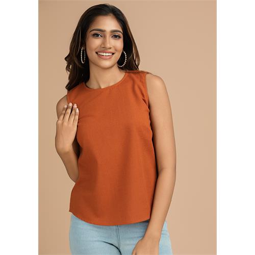 CHARLOTTE SLEEVELESS BLOUSE