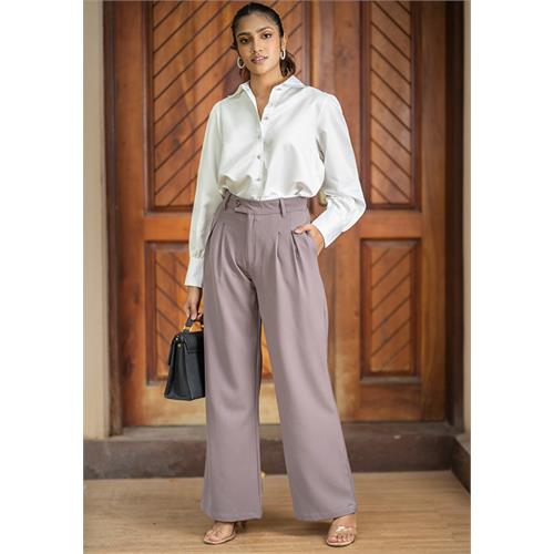 CLARA ASHY BROWN PANT