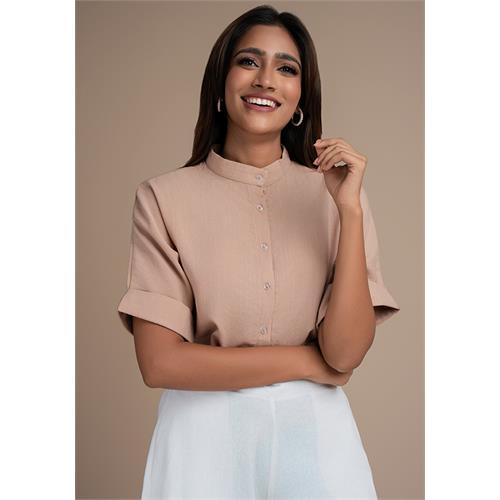 CLARA SHORT SLEEVE BEIGE SLEEVE