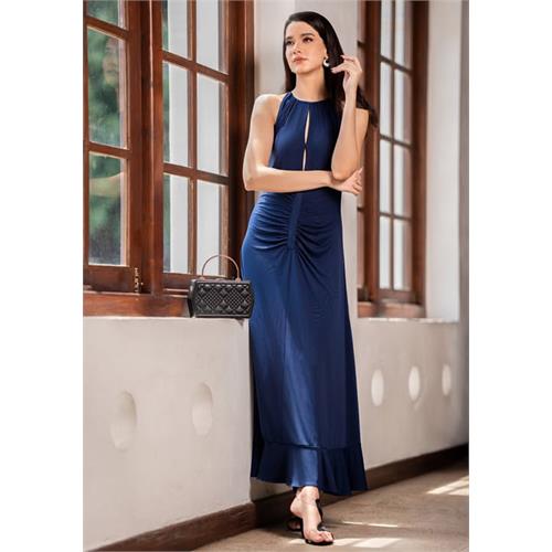 CLEMENTINE FRONT RUCHED DRESS