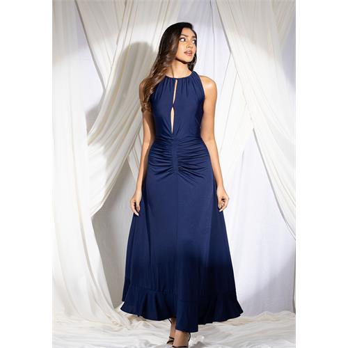 CLEMENTINE FRONT RUCHED DRESS