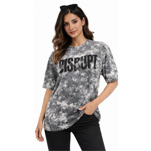 DISTRUPT BLACK&WHITE BAGGY TEE
