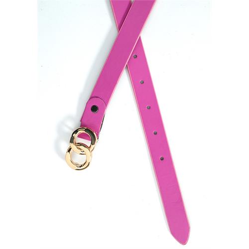 ELLIE DOUBLE RING LIGHT PINK BELT