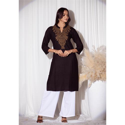 EVIE KURTHA BLACK TOP