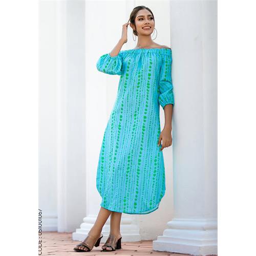 FLARA PRINTED DRESS
