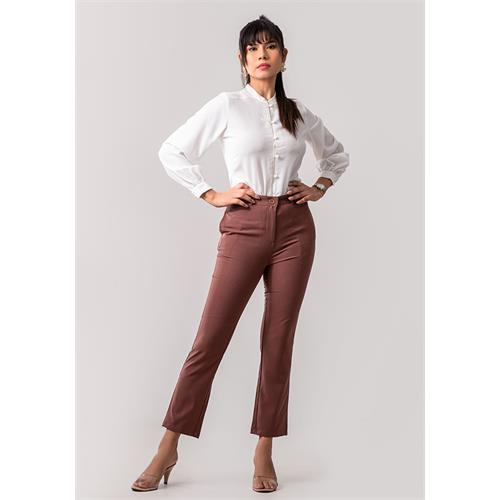 FLORENCE FLARE BROWN PANT