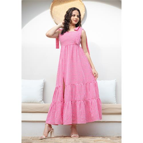 GEORGIA RED MIX STRAP DRESS