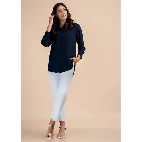 HANAH NAVY BLOUSE