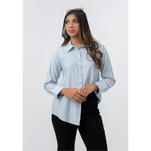 HANNAH BLUE BLOUSE