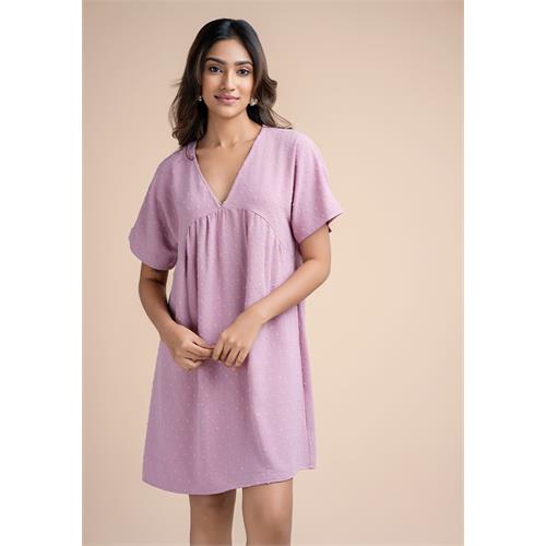 HARRIERT V NECK DRESS