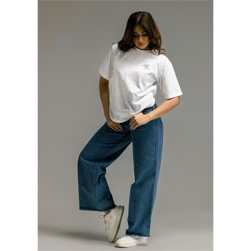 HENASSY WIDE LEG JEAN