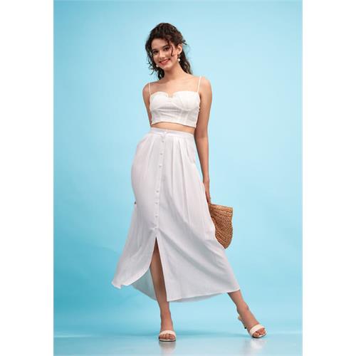 HERRA OFF WHITE STRAPE CAMI TOP