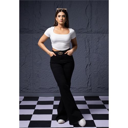 KEA WHITE CROP TOP