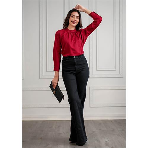 LAURIN HIGHNECK BLOUSE