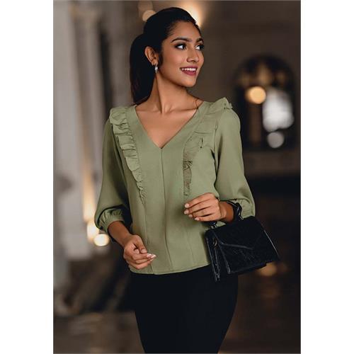 LAYLA PUFFY SLEEVE BLOUSE