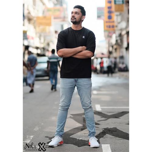 LEAD THE CHANGE BOX FIT BLACK UNISEX T SHIRT