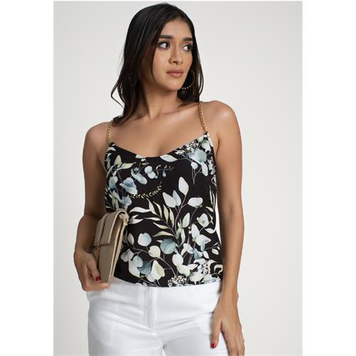 LORA V NECK CROP BLOUSE