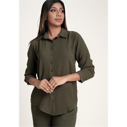 LORIDA KHAKI BLOUSE